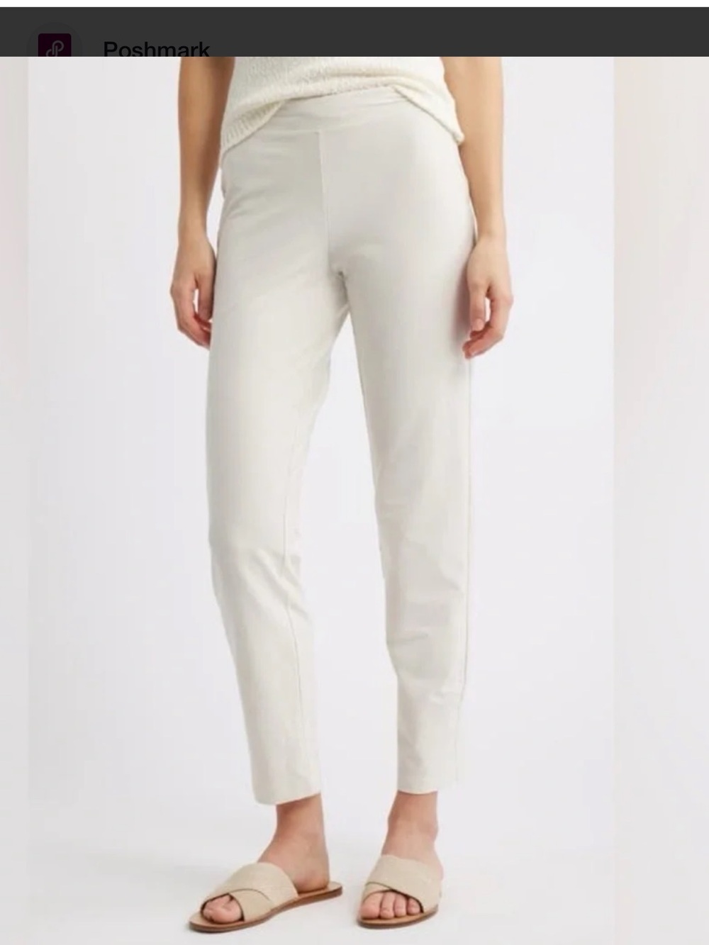 Eileen Fisher stretchy Slim Ankle Pants